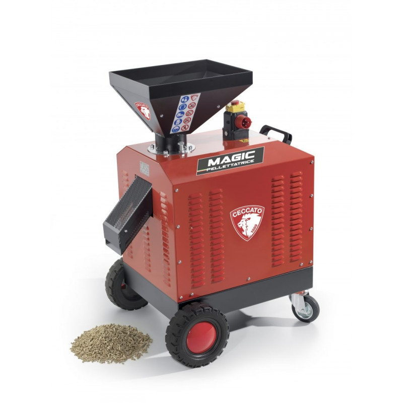 Ceccato  PELLE5,5  Ceccato Magic PELLE5,5 - Machine à pellet électrique triphasé