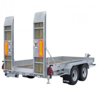 Remorque porte engins 11 tonnes – Charge utile 8500 kg